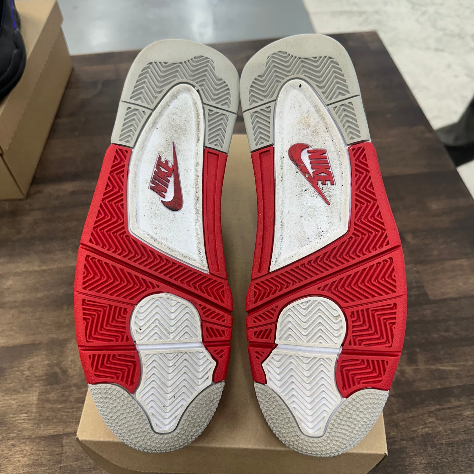 Fire Red Jordan 4 (2019) (USED, No Box)