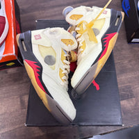 Sail Off-White Jordan 5 (USED)