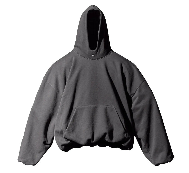Yeezy Gap Logo Hoodie Dark Grey