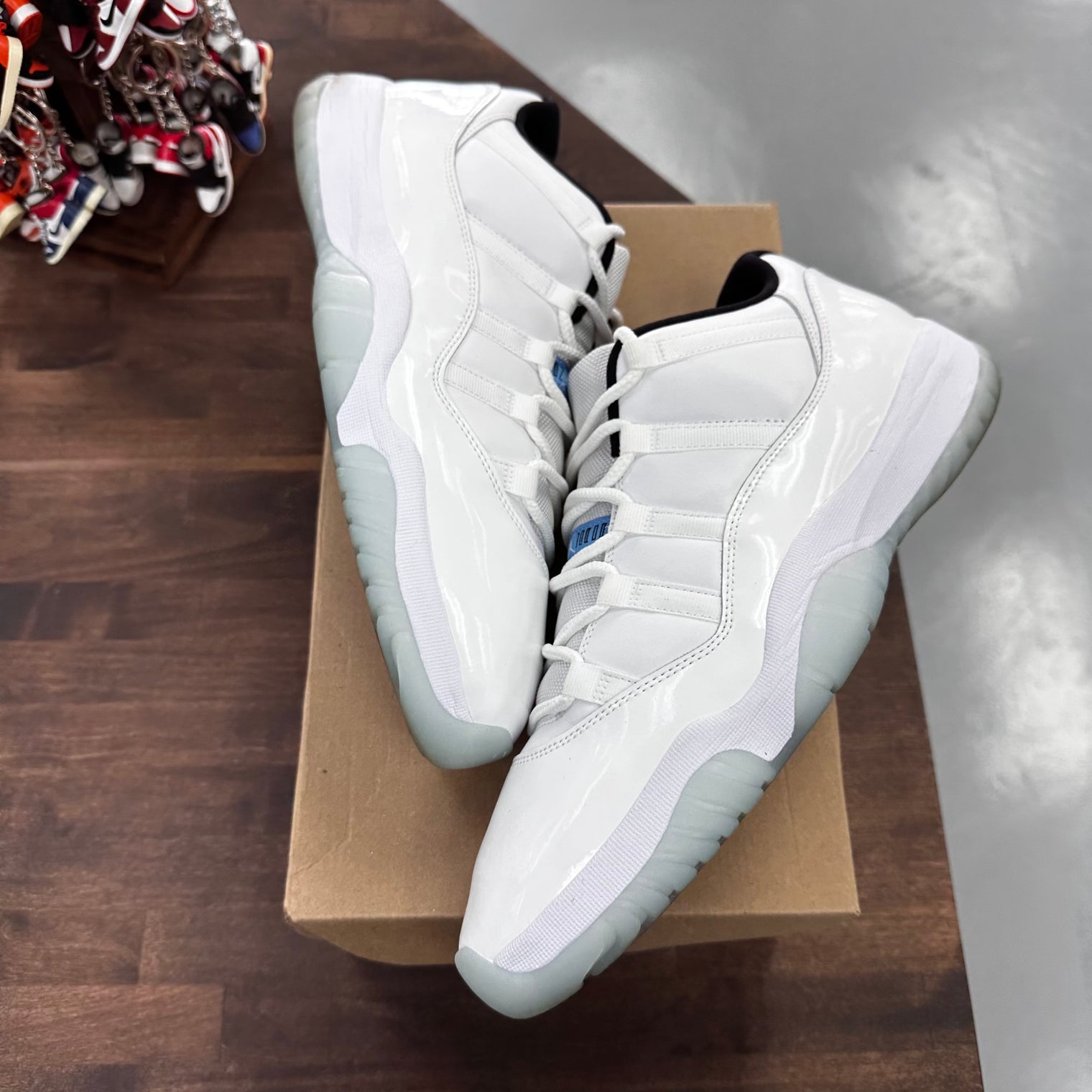 Legend Blue Jordan 11 Low (USED, No Box)
