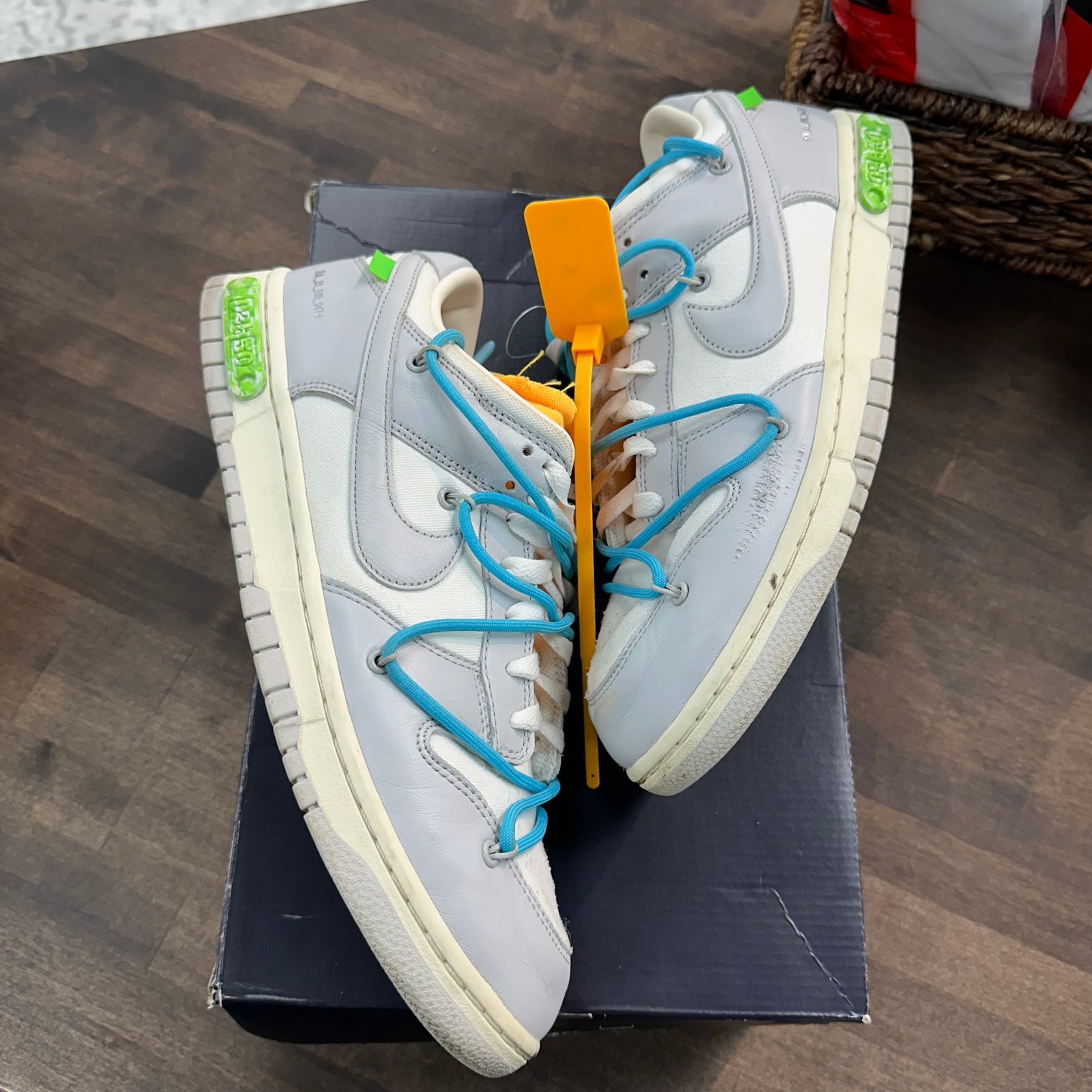 Off White Dunk Low Lot 2 (USED, No Box)