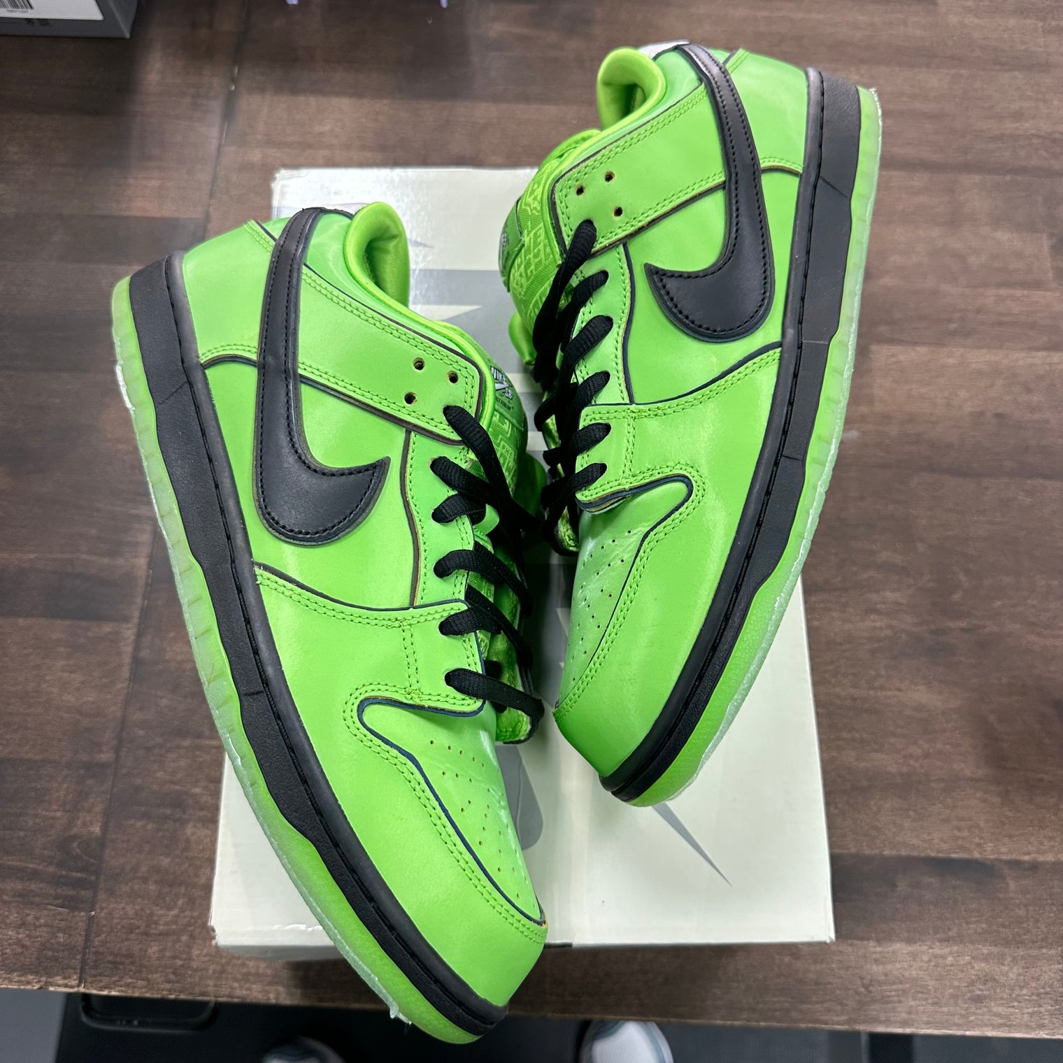 Buttercup Powerpuff Girls Sb Dunk Low (USED)