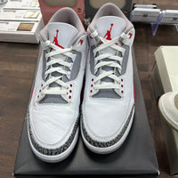 Fire Red Jordan 3 (USED)