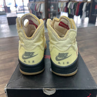 Off-White Jordan 5 Sail (USED)