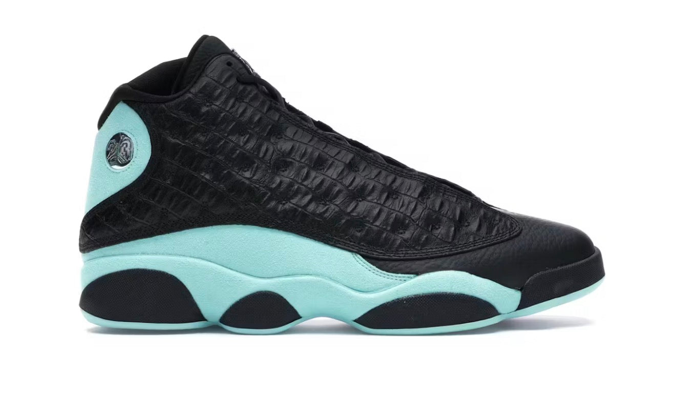 Black Island Green Jordan 13 Retro