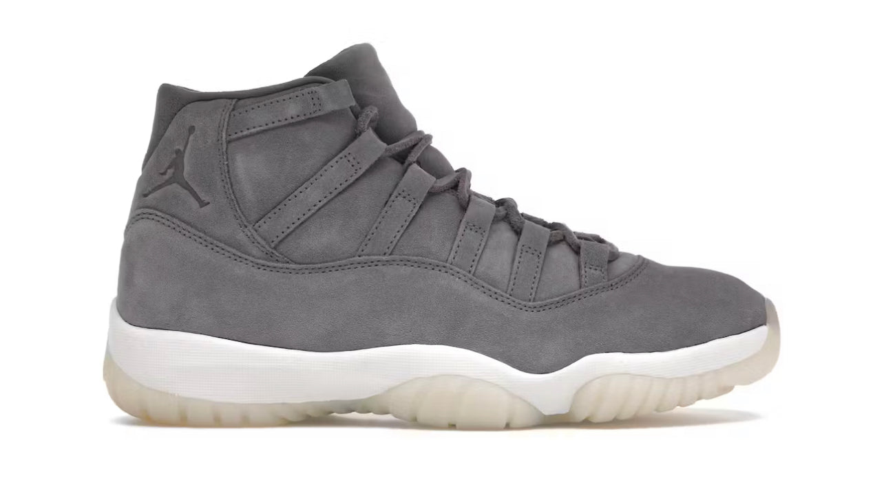 Pinnacle Grey Suede Jordan 11 Retro