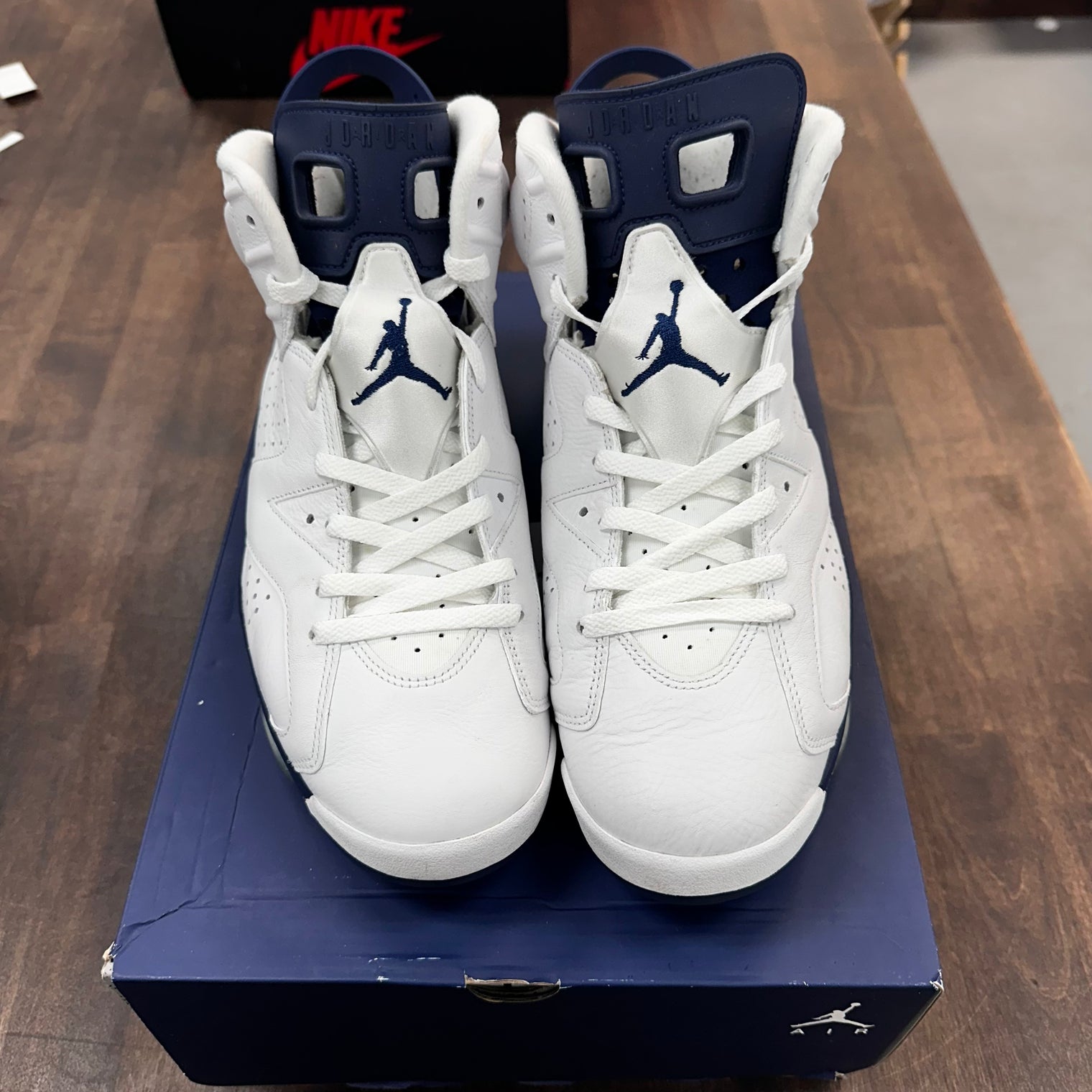 Midnight Navy Jordan 6 (USED)