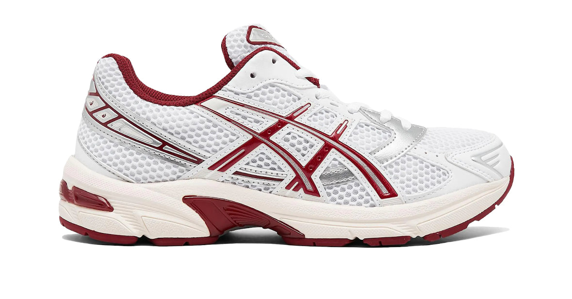 ASICS Gel-1130 White Red Dahlia (Women's)