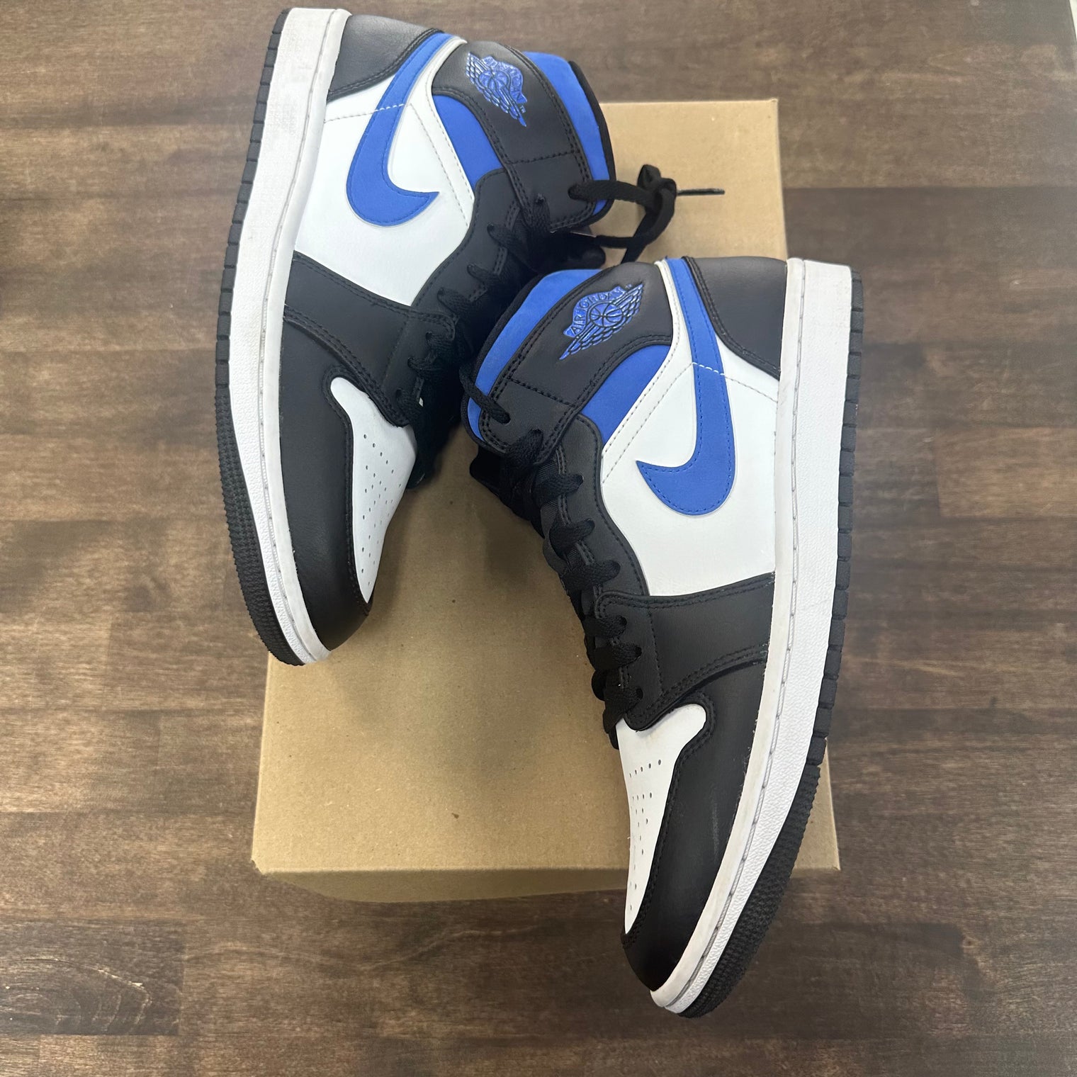 Racer Blue Jordan 1 Mid (USED, No Box)