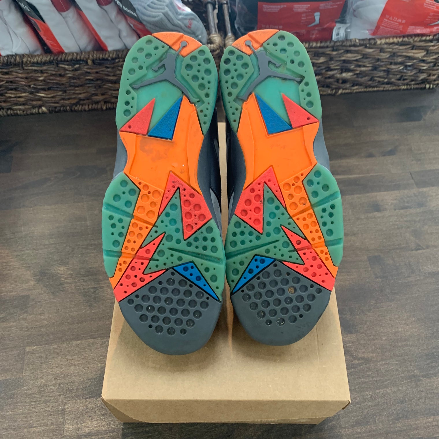 Barcelona Days Jordan 7 (USED, No Box)