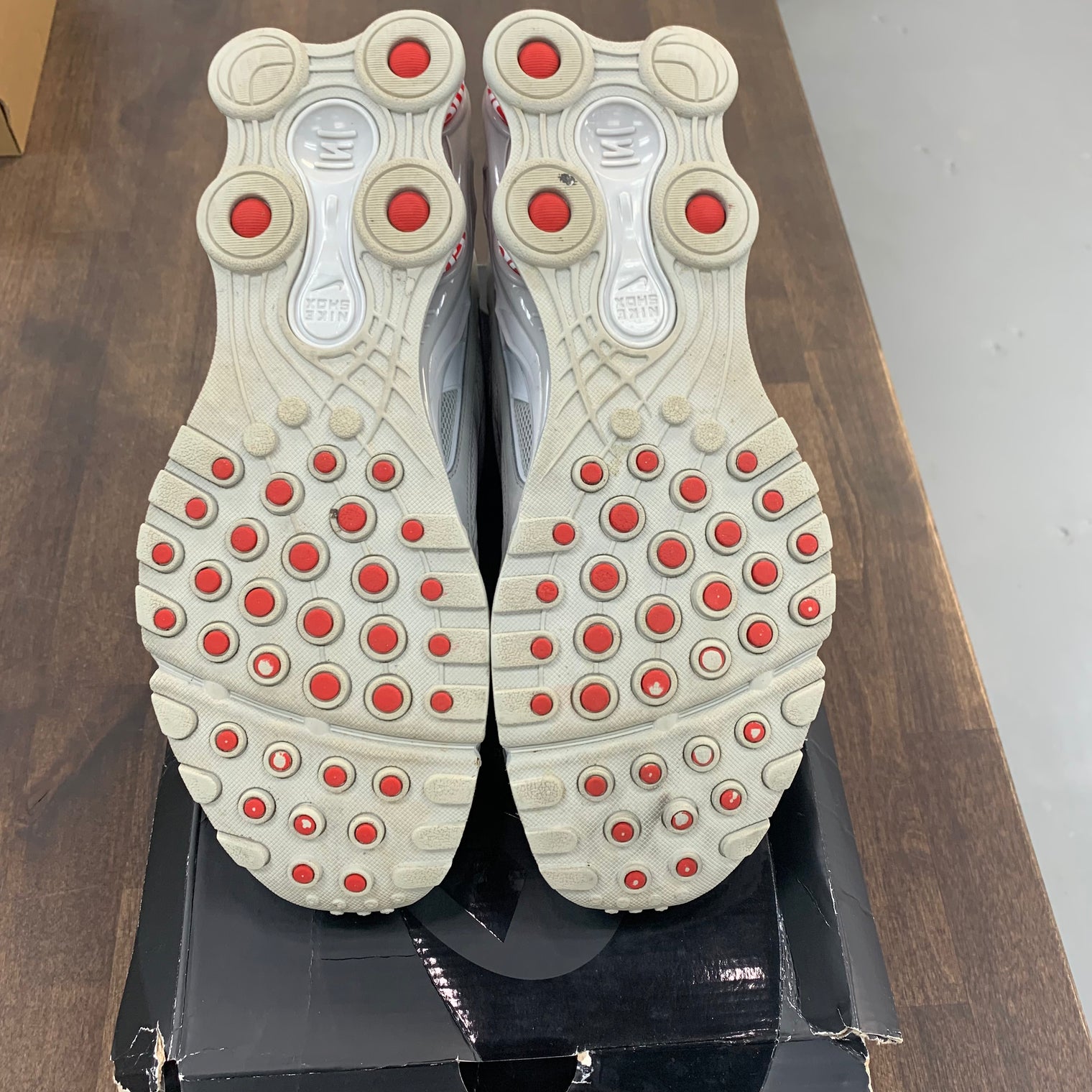 Nike Shox Ride 2 SP Supreme White (USED)
