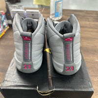 (GS) Wolf Grey Vivid Pink Jordan 12