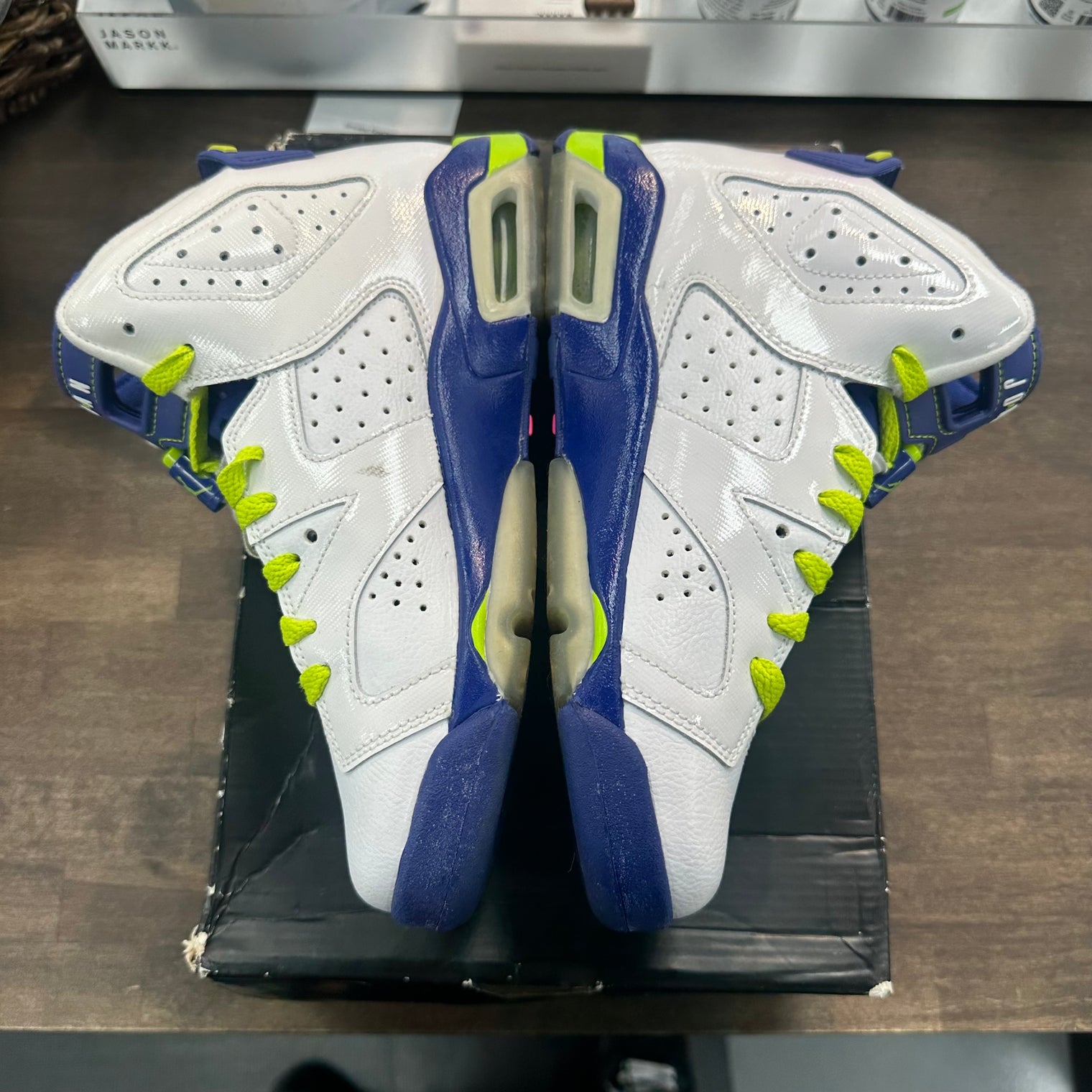 (GS) Fierce Green Jordan 6 (USED)