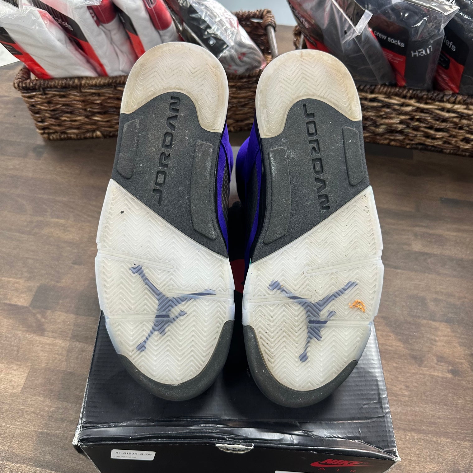 Grape Jordan 5 (USED)