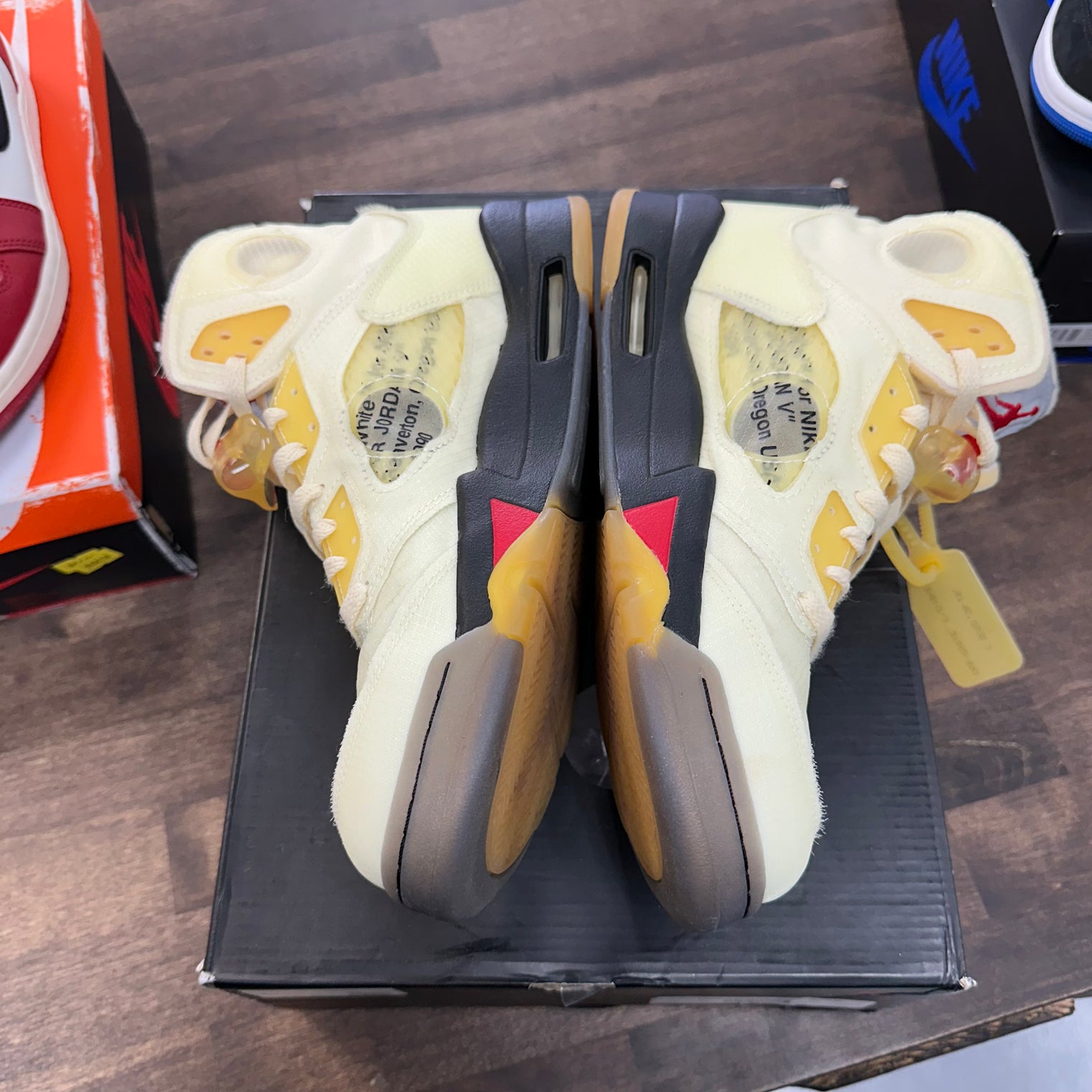 Sail Off-White Jordan 5 (USED)