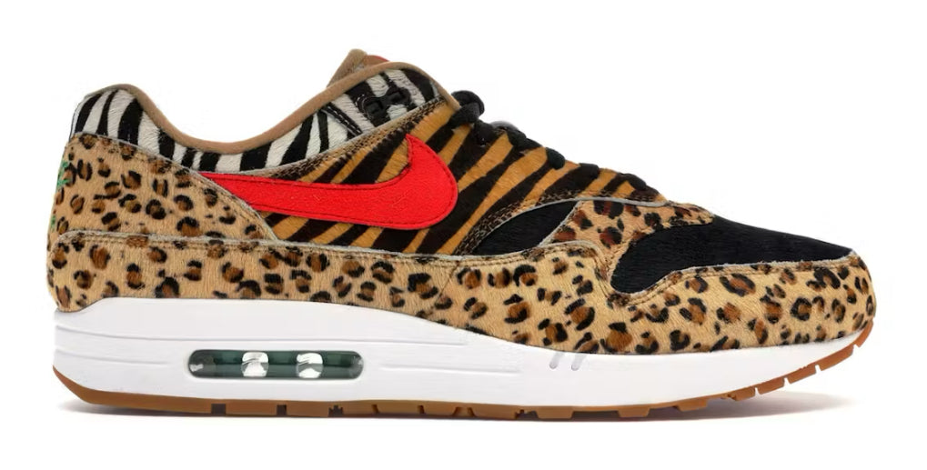 Nike Air Max 1 Atmos Animal Pack 2.0 (All Black Box) (2018)