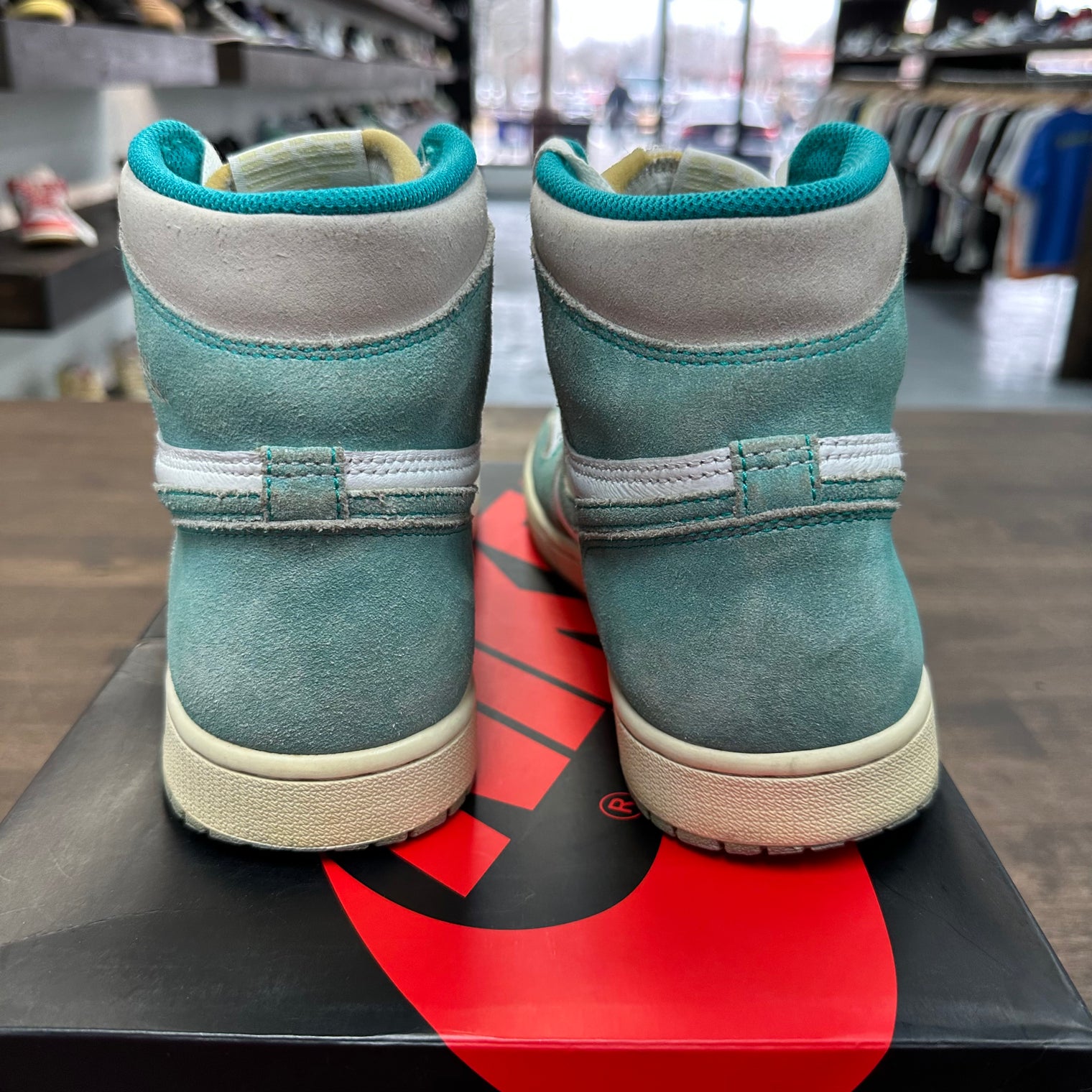 Turbo Green Jordan 1 High (USED)