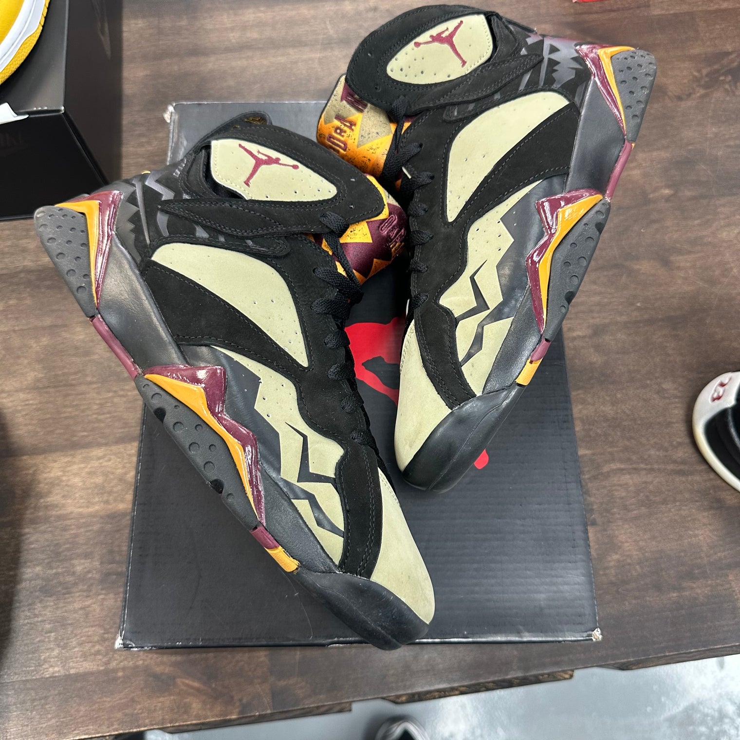 Black Olive Jordan 7 (USED)