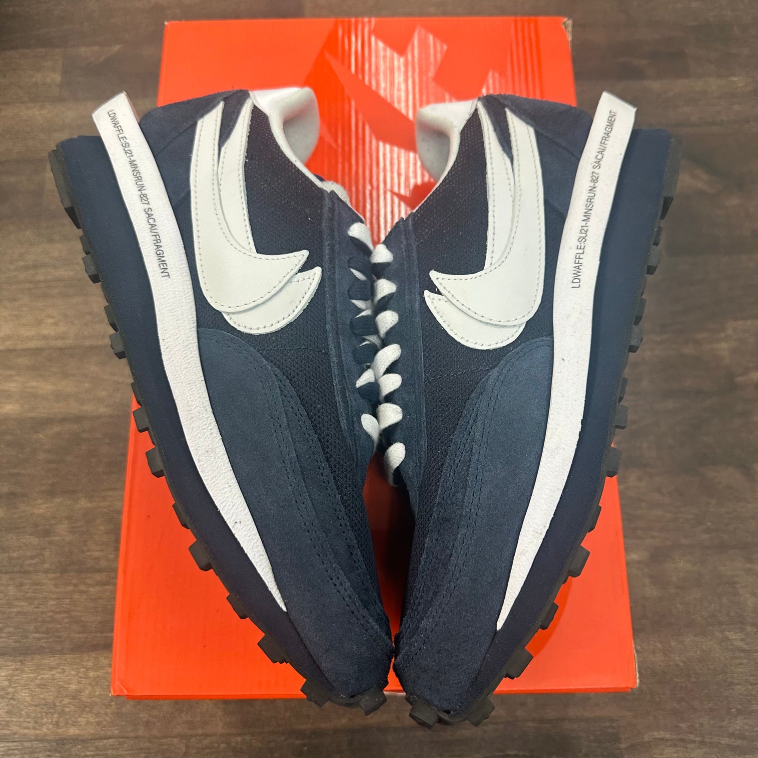 Sacai LDWaffle Fragment Navy (USED)