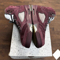 Burgundy Jordan 5 (USED)