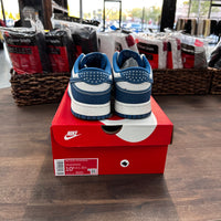 Industrial Blue Sashiko Dunk Low (USED)