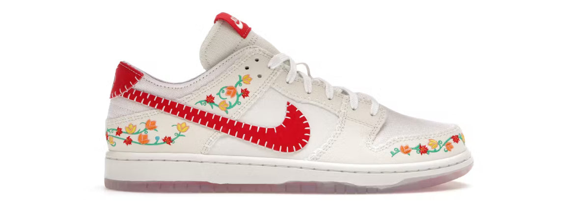 N7 Opti Yellow University Red SB Dunk Low