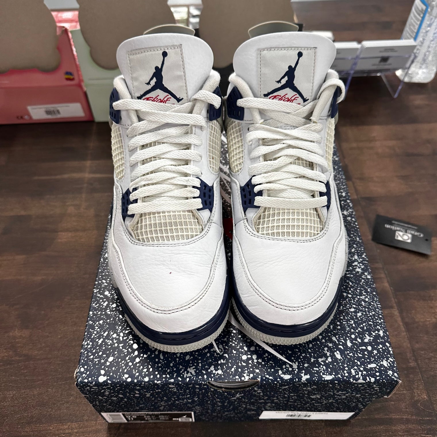 Midnight Navy Jordan 4 (USED)