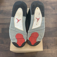 Jordan 4 Black Canvas (USED NO BOX)
