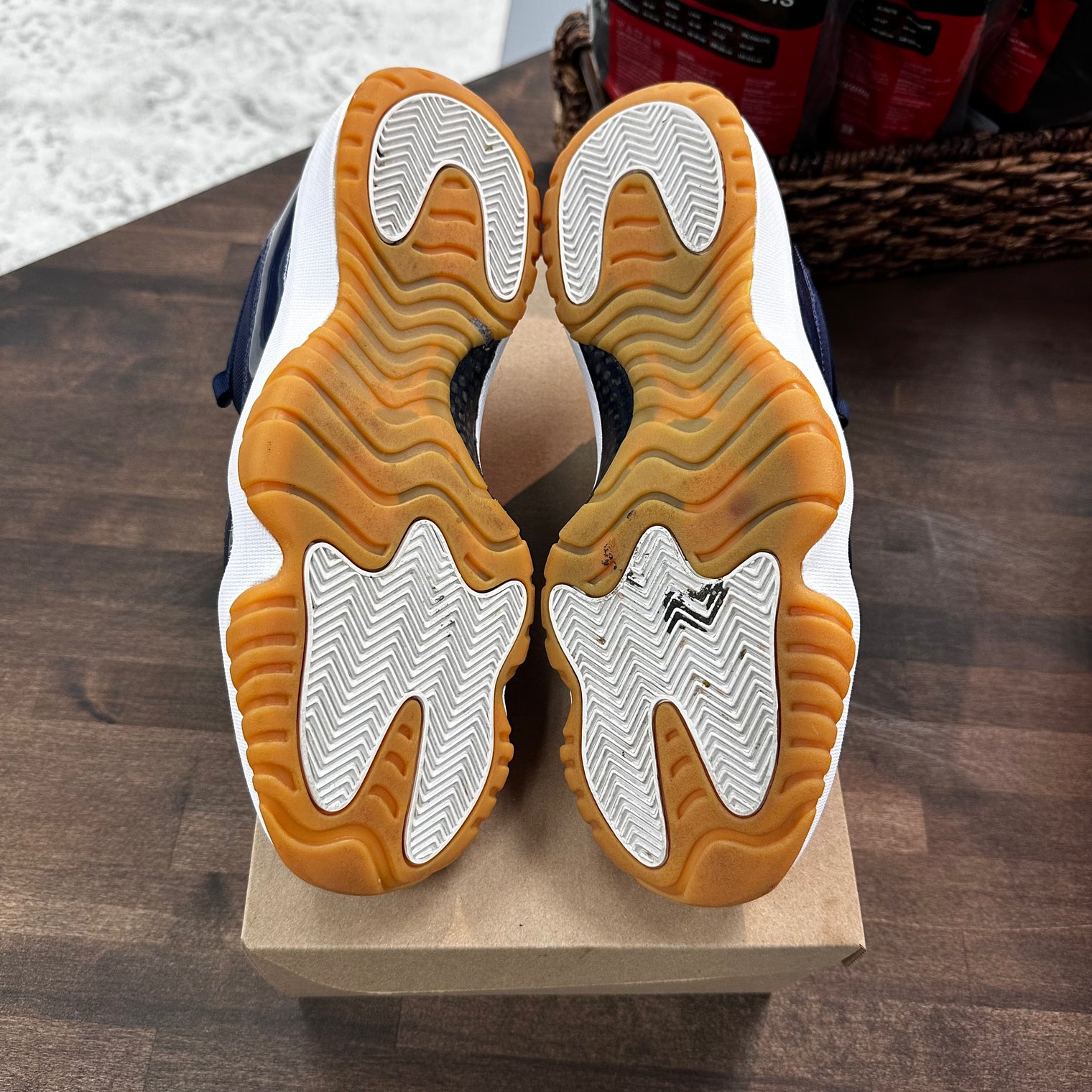 Midnight Navy Jordan 11 Low (USED, No Box)