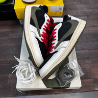 Travis Olive Jordan 1 Low (W) (USED)