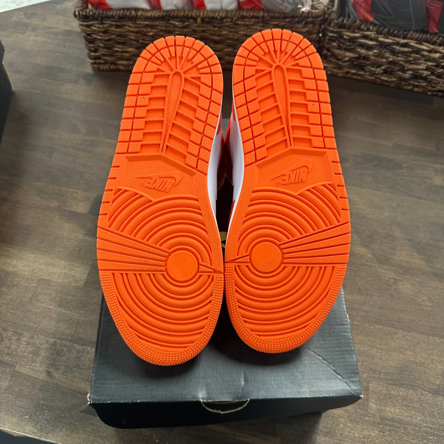 Metallic Orange Jordan 1 Mid (USED)