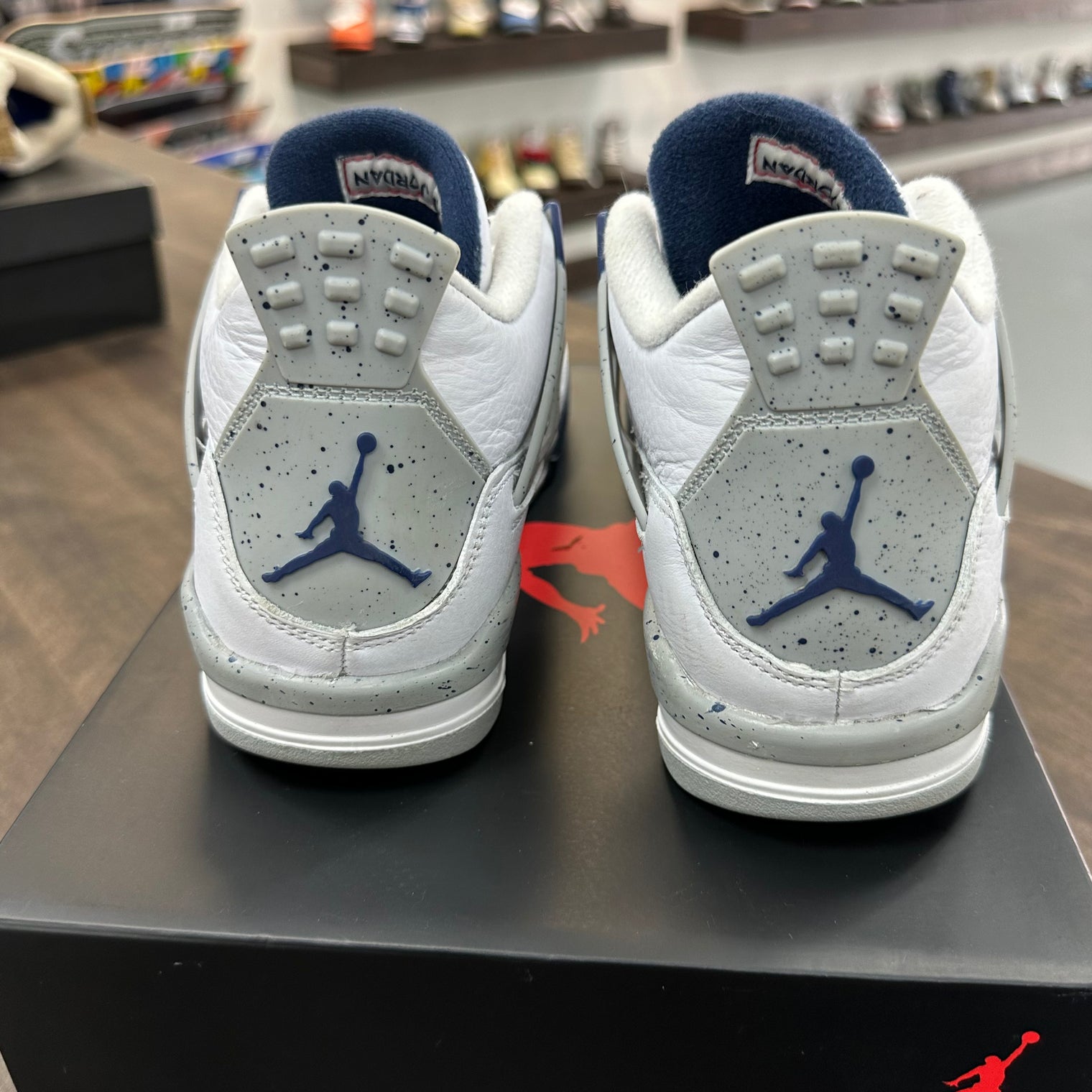Midnight Navy Jordan 4 (GS) (USED)