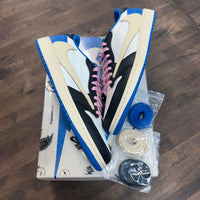 Travis Scott Fragment Jordan 1 Low (Lightly Worn)