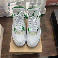 Metallic Green Jordan 4 (USED, No Box)