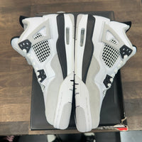 Military Black Jordan 4 (GS) (New with minor defects)