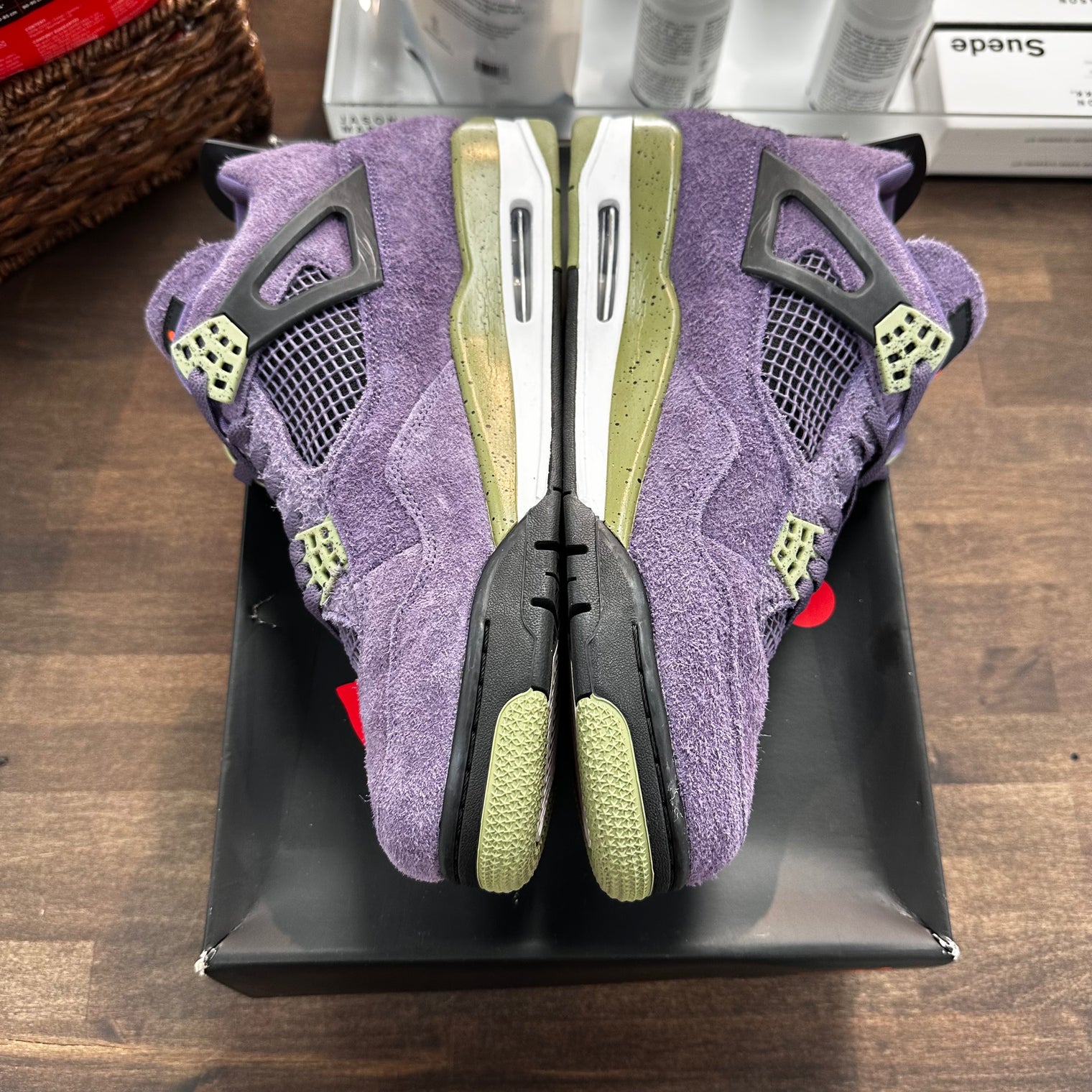 (W) Canyon Purple Jordan 4 (USED)
