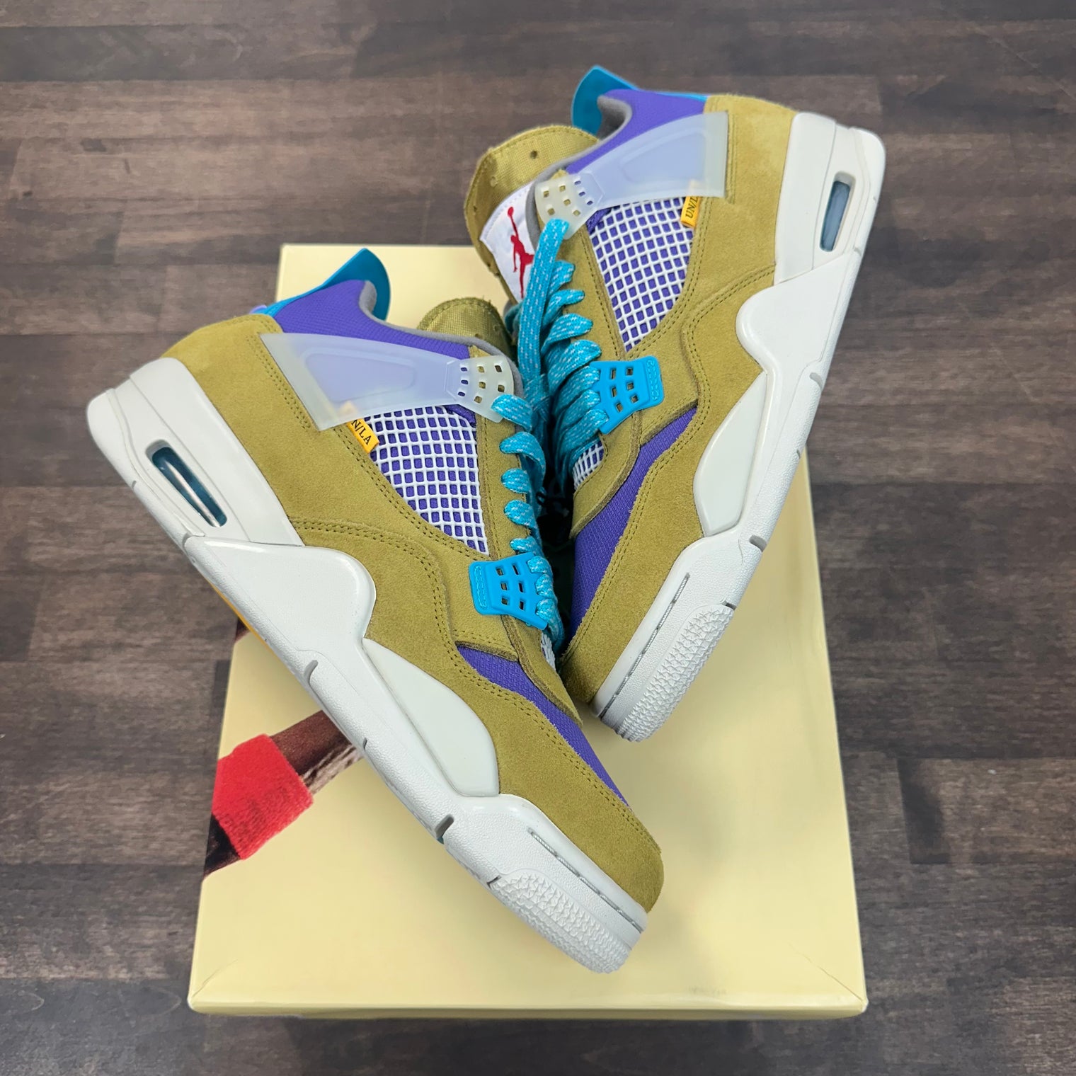 Desert Moss Union LA Jordan 4 (USED)