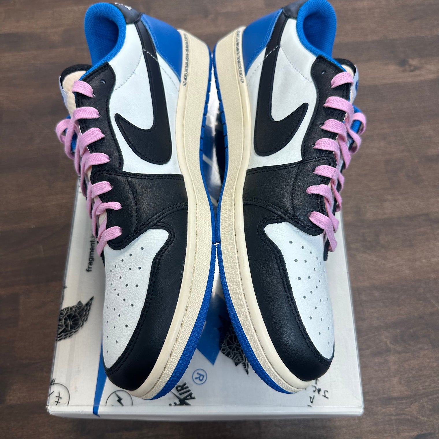 Travis Scott Fragment Jordan 1 Low (Lightly Worn)