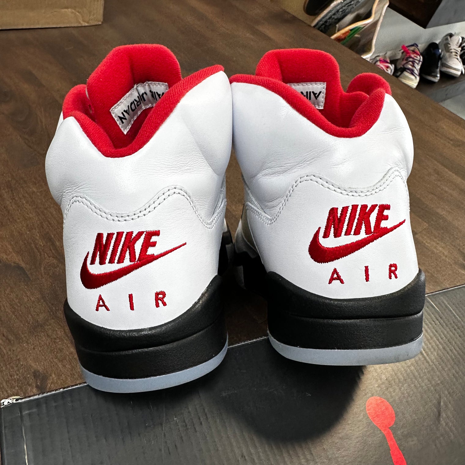 Fire Red Jordan 5 (USED)