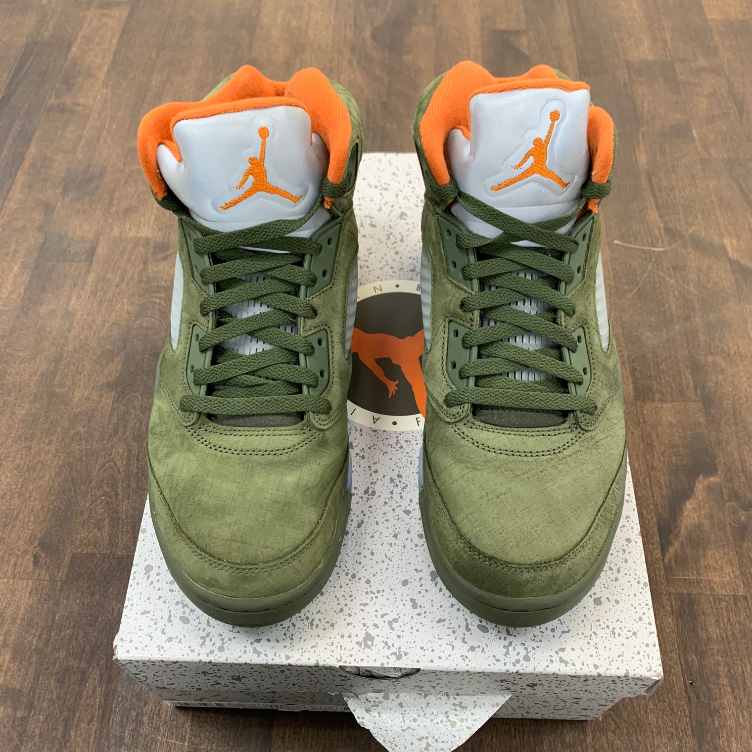 Nike Jordan 5 Olive 2024 (USED)