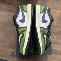 Wear Away Electric Green Jordan 1 Low (USED)