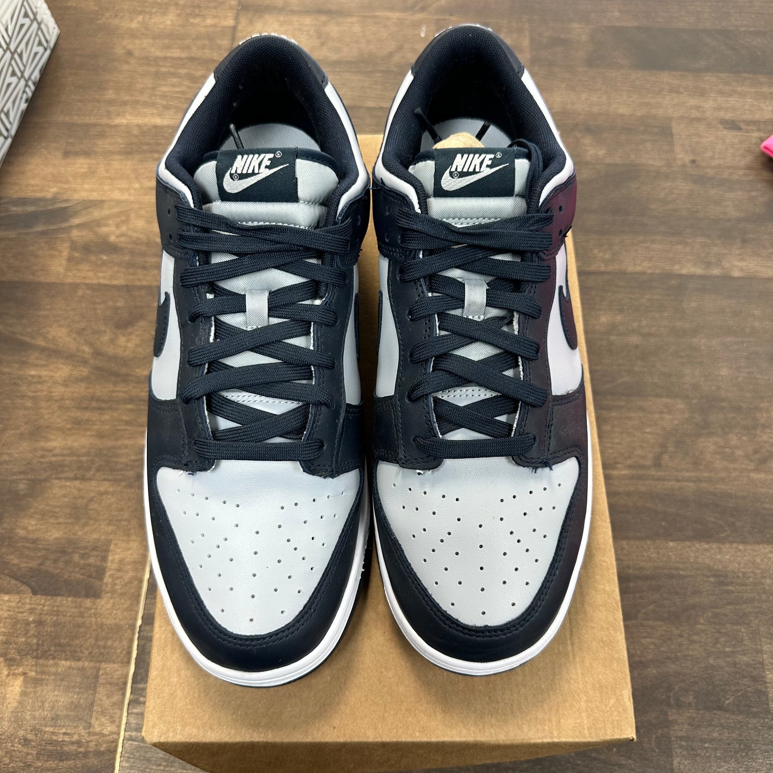 Georgetown Nike Dunk Low (USED,NO BOX)