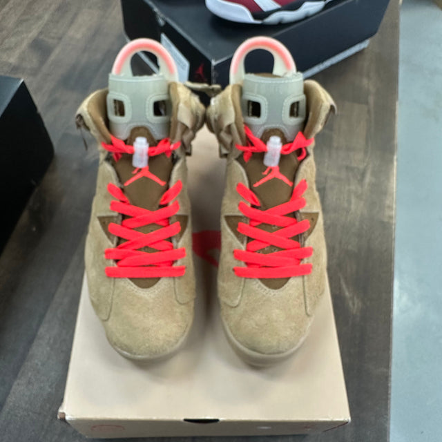 Travis Scott Khaki Jordan 6 (USED)