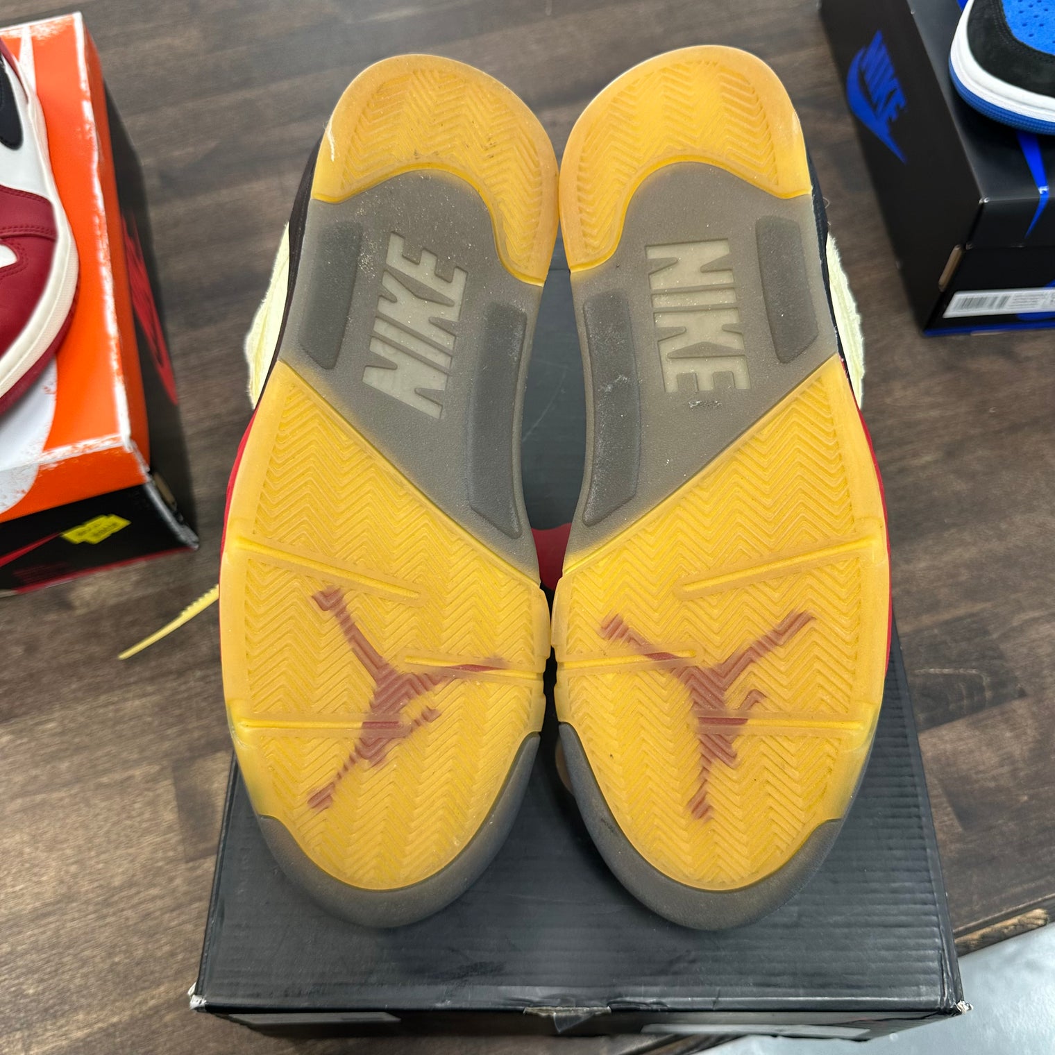 Sail Off-White Jordan 5 (USED)