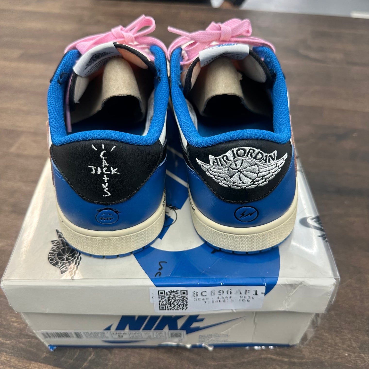 Fragment Travis Scott Jordan 1 Low OG (USED)