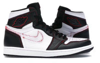 Defiant Black White Gym Red Jordan 1 High