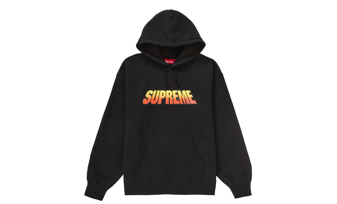 Supreme Gradient Hoodie Black