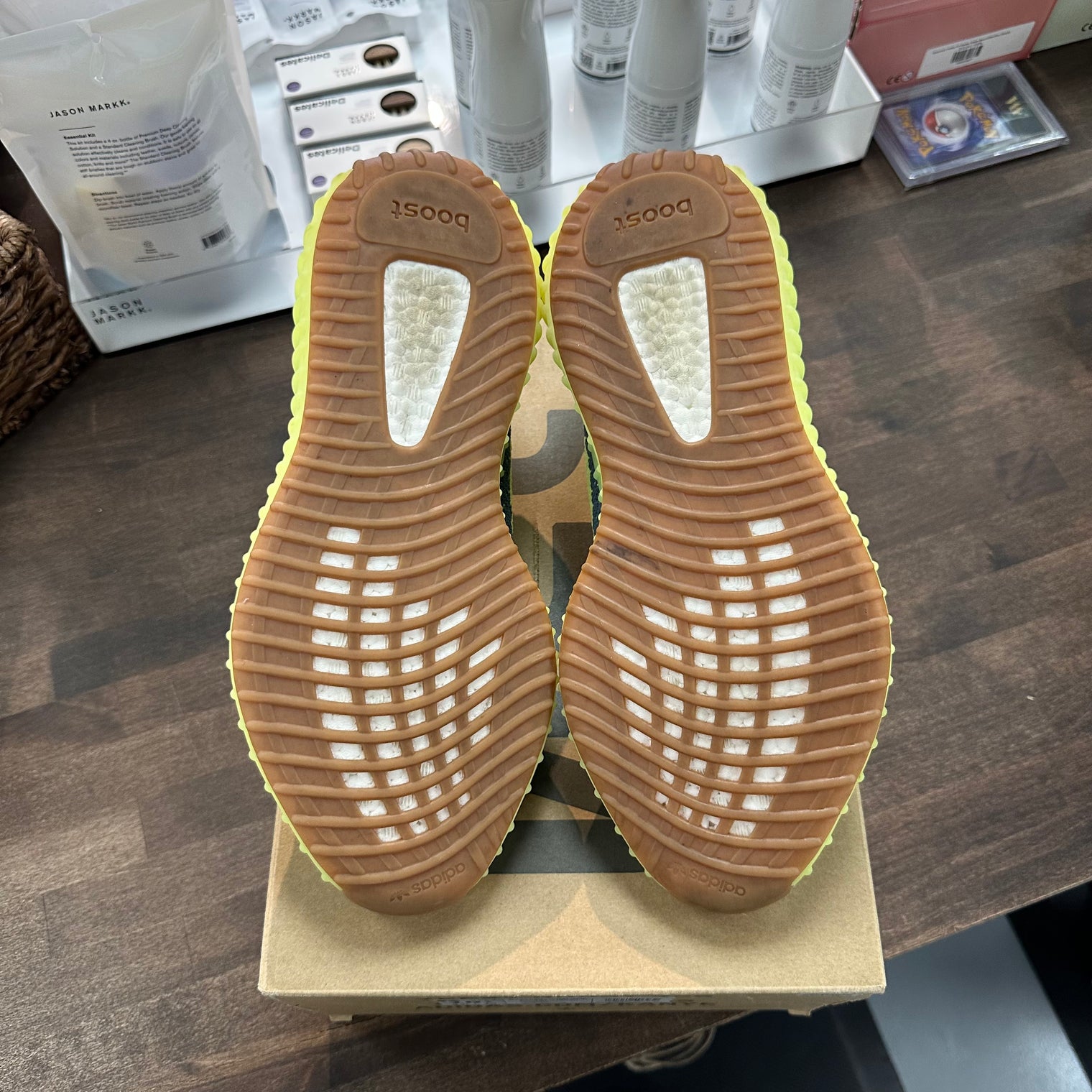 Semi Frozen Yellow Yeezy 350 (USED)
