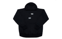 Supreme CDG Split Box Logo Hoodie Black