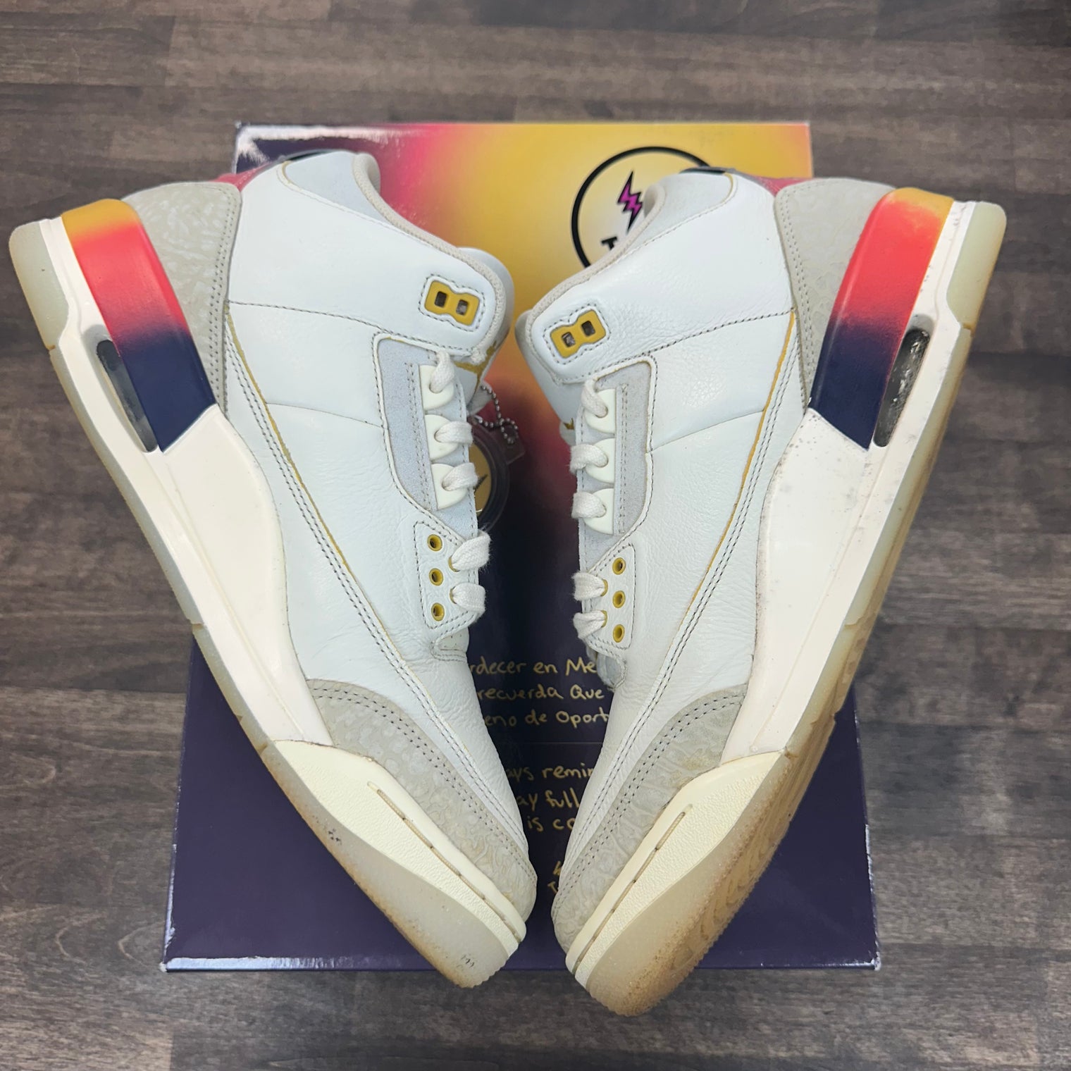 J Balvin Sunset Jordan 3 (USED)